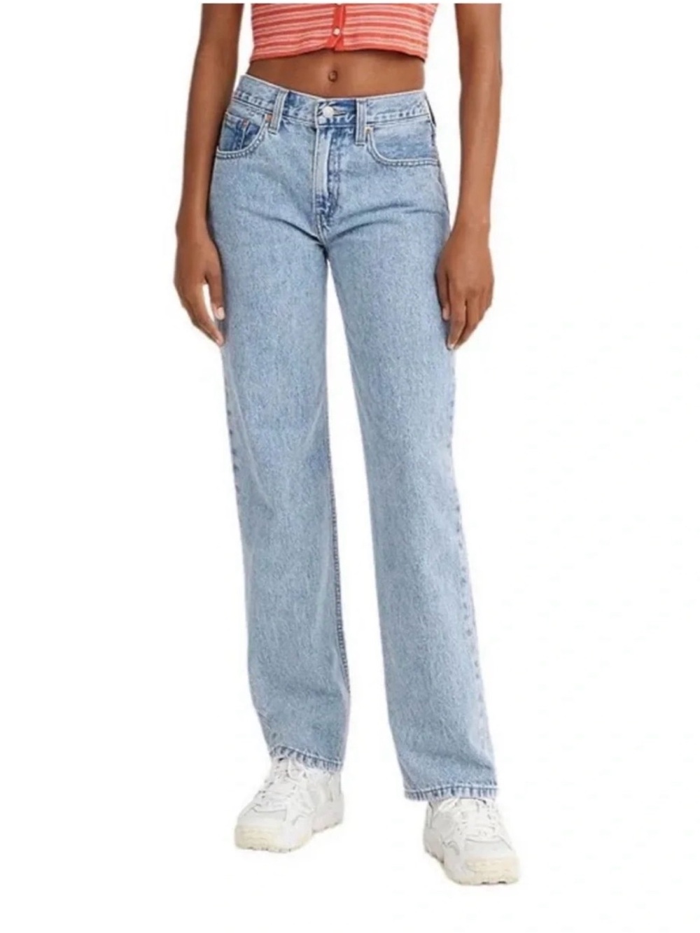 Levi's low pro straight jeans